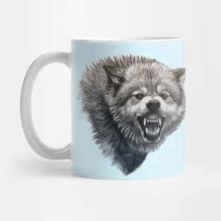 Snarling Wolf Mug